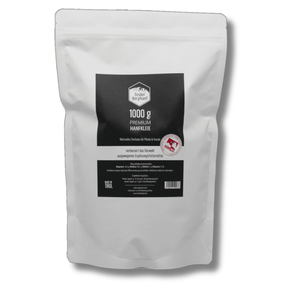Premium Hanfkleie 1000g