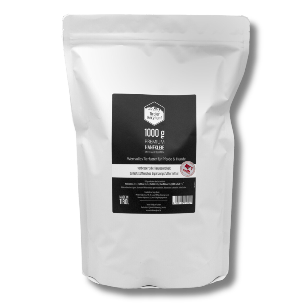 Premium Hanfschrot 1000g