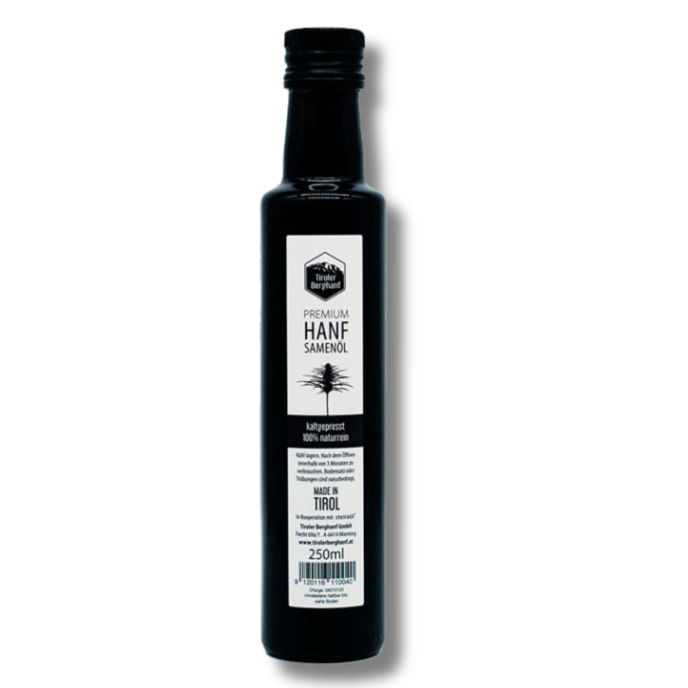 Premium Hanfsamenöl 250ml
